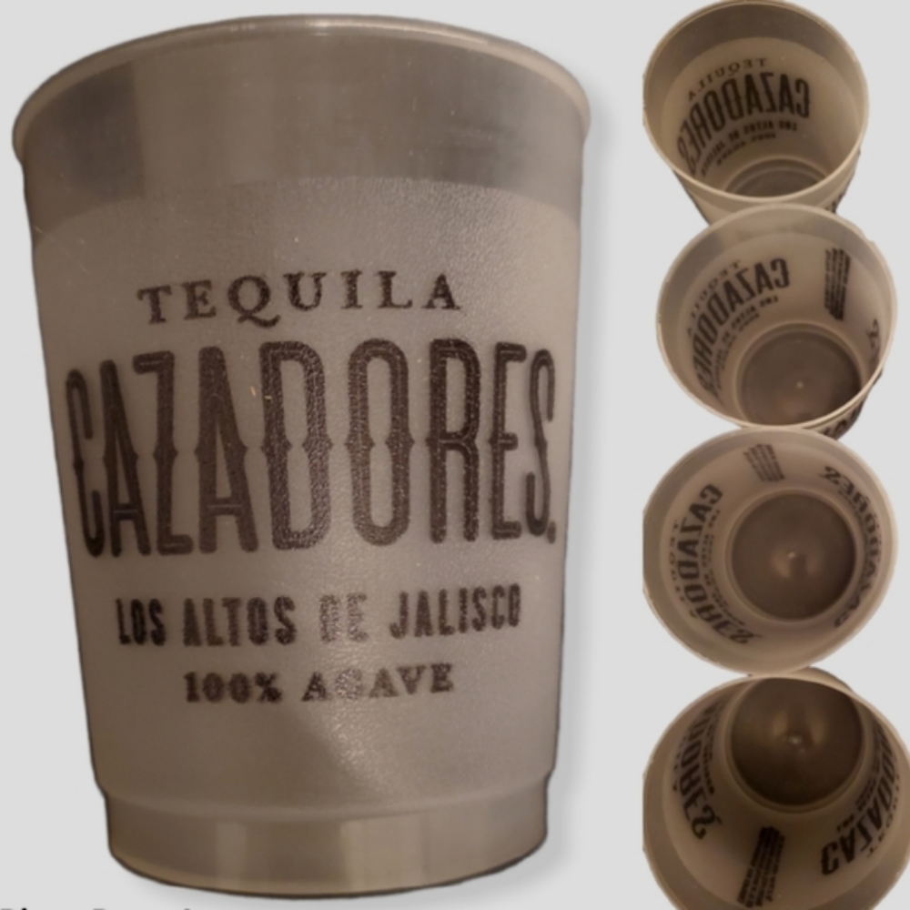Party Bundle Reuseable NEW Cups by Cazadores Tequila